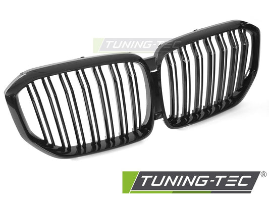 Sportgrill Sportausführung Schwarz glänzend Doppelsteg passend für BMW X5 G05 19-22