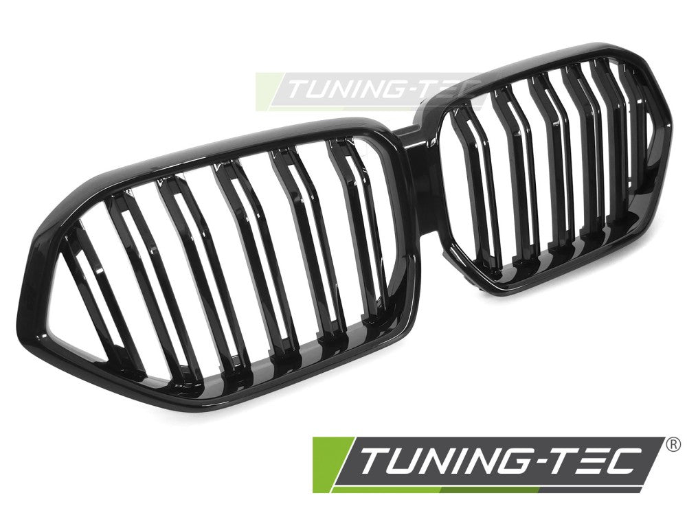 Sportgrill Sportausführung Schwarz glänzend Doppelsteg passend für BMW X6 G06 19-23
