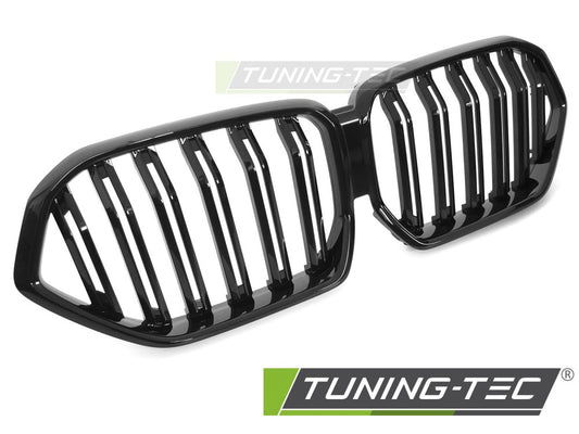 Sportgrill Sportausführung Schwarz glänzend Doppelsteg passend für BMW X6 G06 19-23