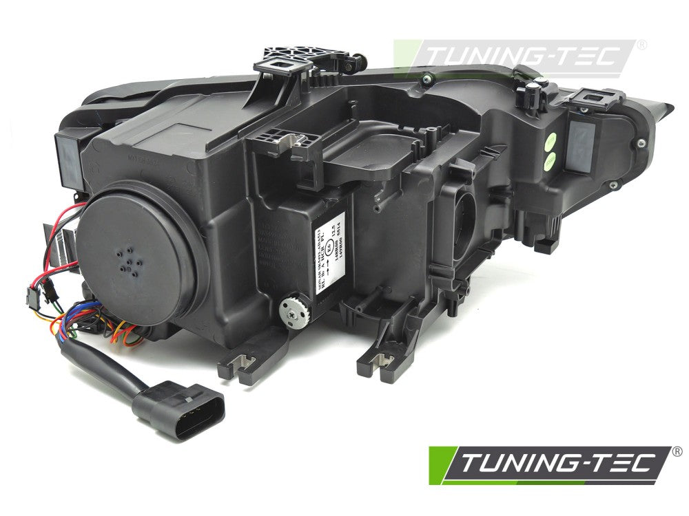Scheinwerfer HALOGEN LED Schwarz SEQ passend für AUDI A5 11-16