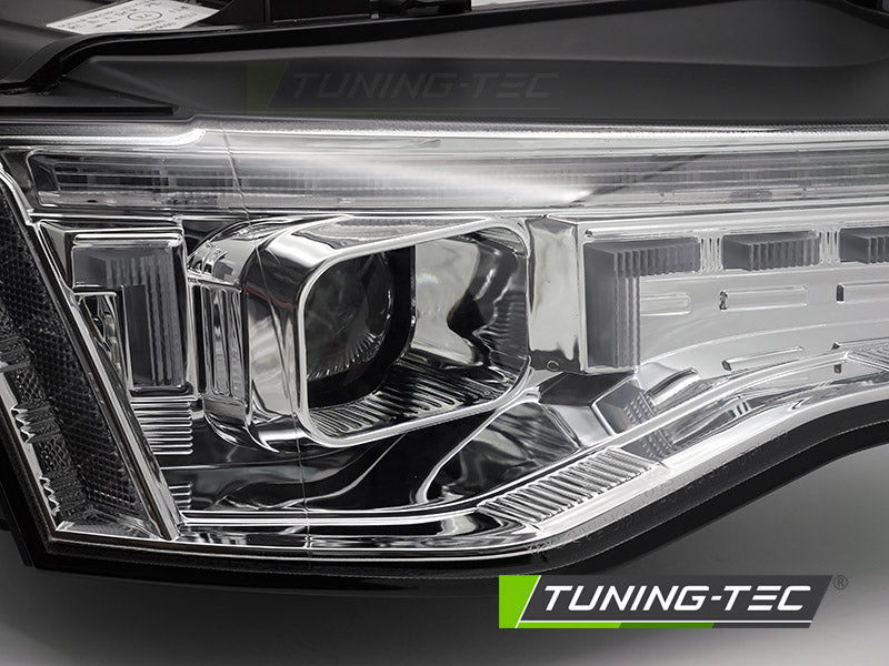 Scheinwerfer LED LED Chrom SEQ passend für AUDI A5 11-16