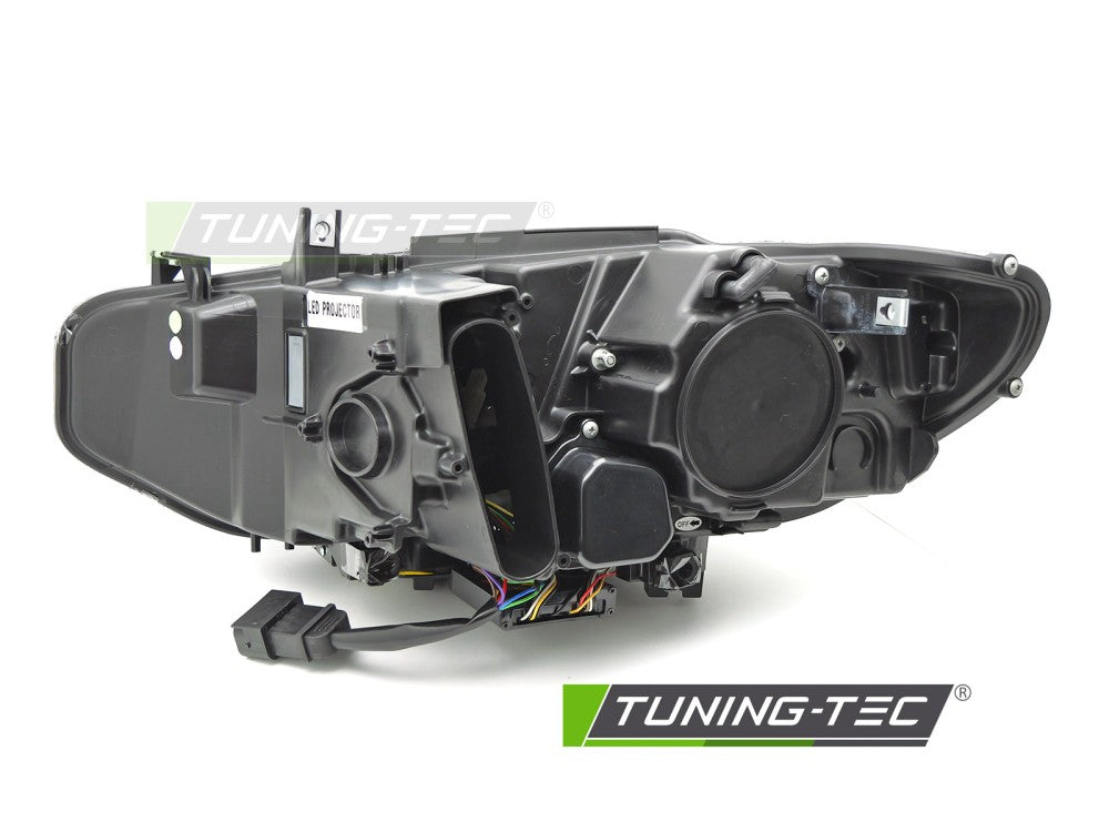 Scheinwerfer LED Schwarz LED-Tagfahrlicht passend für BMW F32 / F33 13-17