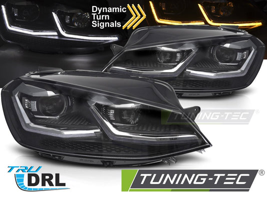 Scheinwerfer LED SILVER SEQ LED-Tagfahrlicht passend für VW GOLF VII 17-19