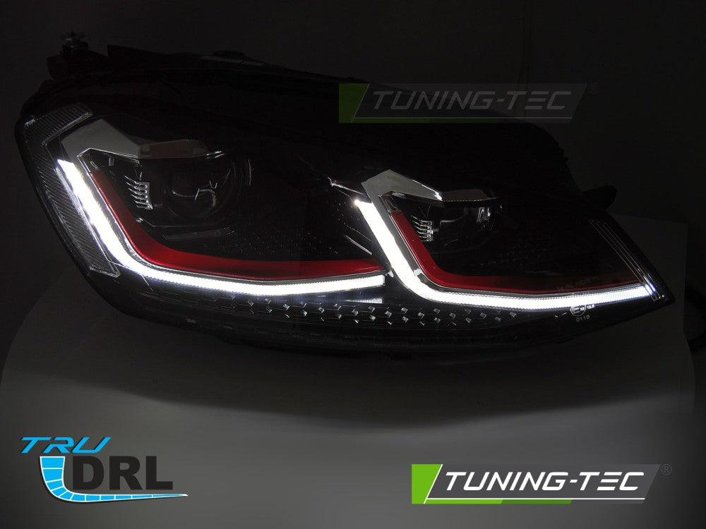 Scheinwerfer RED LED SEQ LED-Tagfahrlicht passend für VW GOLF VII 17-19
