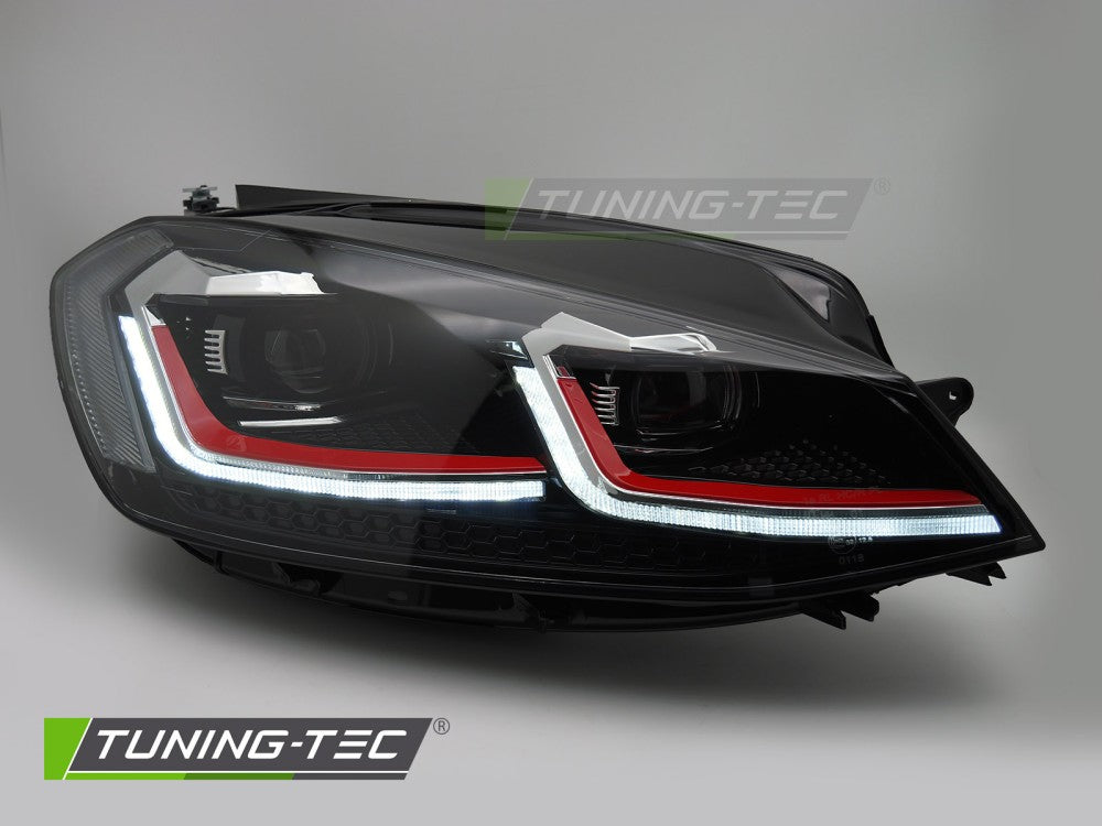 Scheinwerfer RED LED SEQ LED-Tagfahrlicht passend für VW GOLF VII 17-19