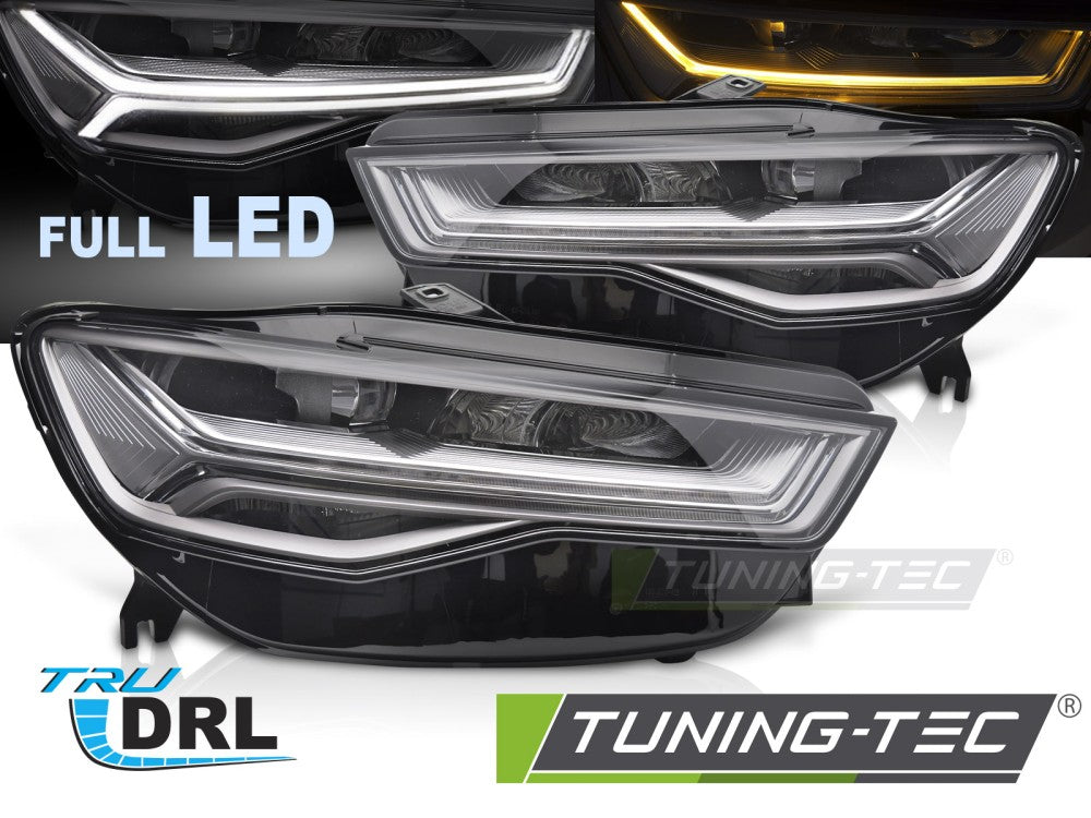 Scheinwerfer Voll-LED LED-Tagfahrlicht passend für AUDI A6 C7 14-18