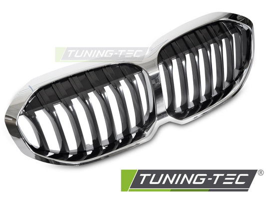 Sportgrill Sportausführung Chrom/Schwarz passend für BMW F40 19-24