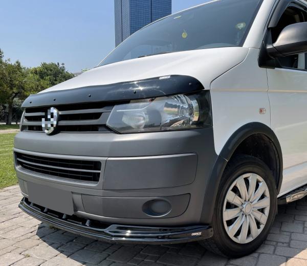 Radlaufleisten Radlaufschutz Radlaufabdeckung / Radlaufverbreiterung Set passend für VW T5  + T5.1 Transporter schwarz matt mit ABE