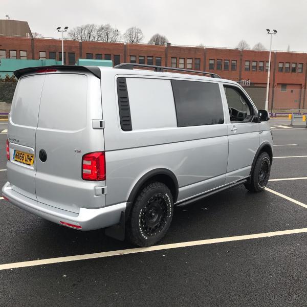 Radlaufschutz Radlaufleisten kompatibel mit passend für VW Transporter T6 2015 2019 mit ABE