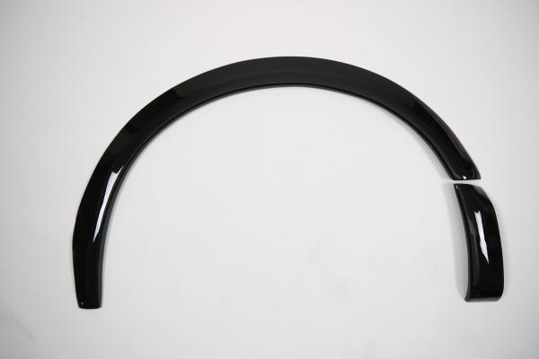 Radlaufleisten Radlaufschutz Radlaufabdeckung / Radlaufverbreiterung Set passend für VW T5 + T5.1 Transporter schwarz matt mit ABE