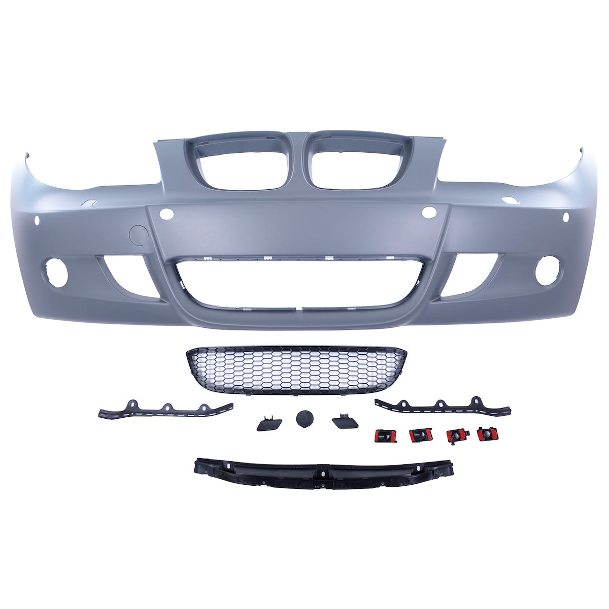 Frontstoßstange Sport mit PDC mit SRA passend für BMW 1er E81 E87 2004-2013 – Ansicht 2