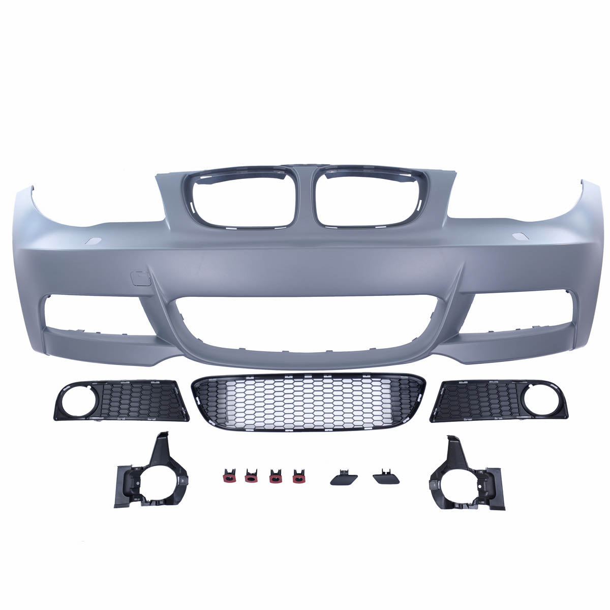 Frontstoßstange M-Tech mit SRA passend für BMW 1er E81 E82 E87 E88 2004-2013 – Ansicht 2