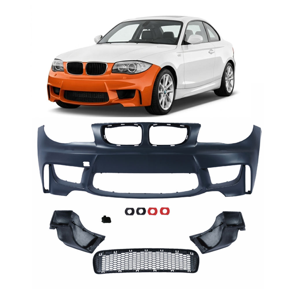 Frontstoßstange passend für BMW 1er E81 E87 E82 E88 04-13 – Ansicht 1