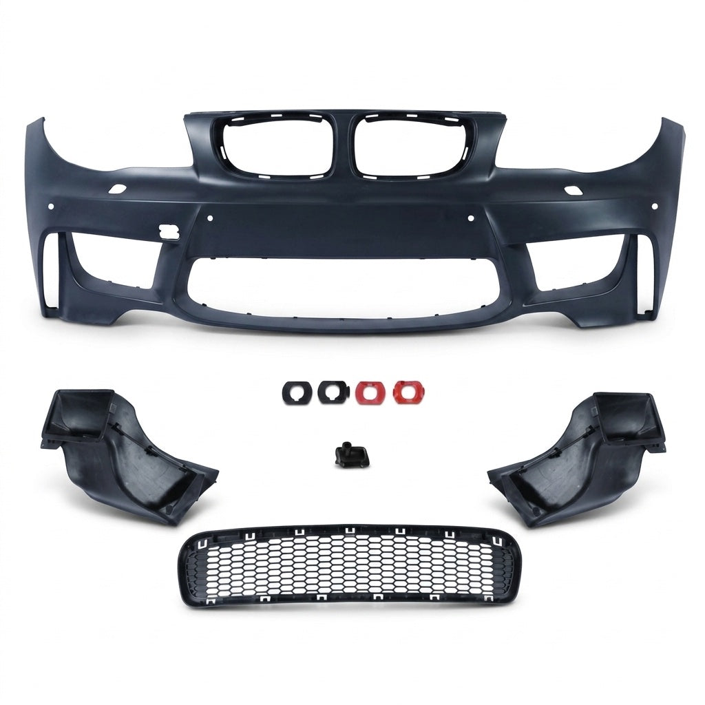 Frontstoßstange mit PDC mit SRA passend für BMW 1er E81 E82 E87 E88 2004-2013 – Ansicht 2