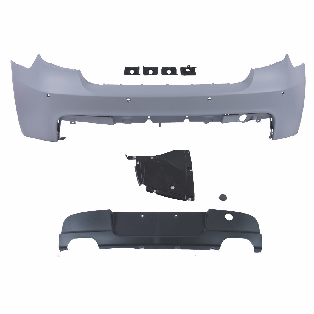 Heckstoßstange M-Tech passend für BMW 1er E81 E87 2004-2011 – Ansicht 2