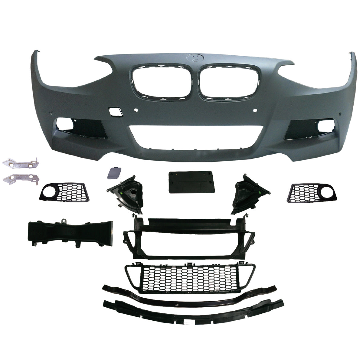 Frontstoßstange Sport mit PDC passend für BMW 1er (F20 F21) 2011-2015 – Ansicht 2