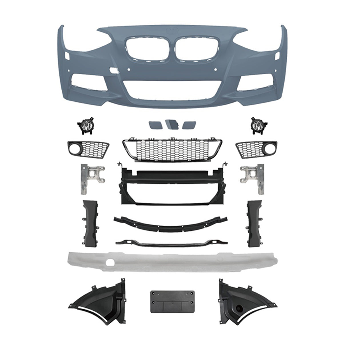 Frontstoßstange passend für BMW 1er F20 F21 Schrägheck 2011-2015 – Ansicht 2