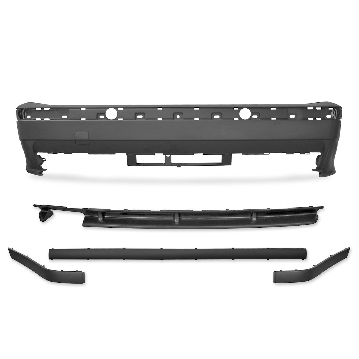 Heckstoßstange mit Diffusor passend für BMW 3er E36 1991-1999 – Ansicht 2