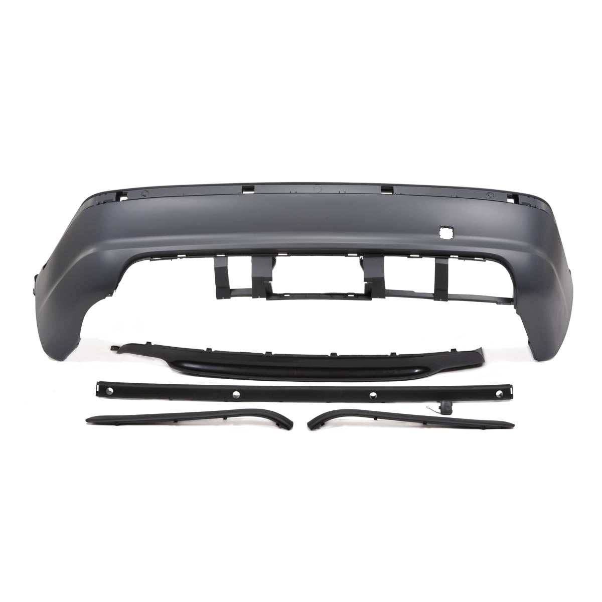 Heckstoßstange M-Tech mit PDC mit Diffusor passend für BMW 3 E46 Limousine 1998-2005 – Ansicht 4