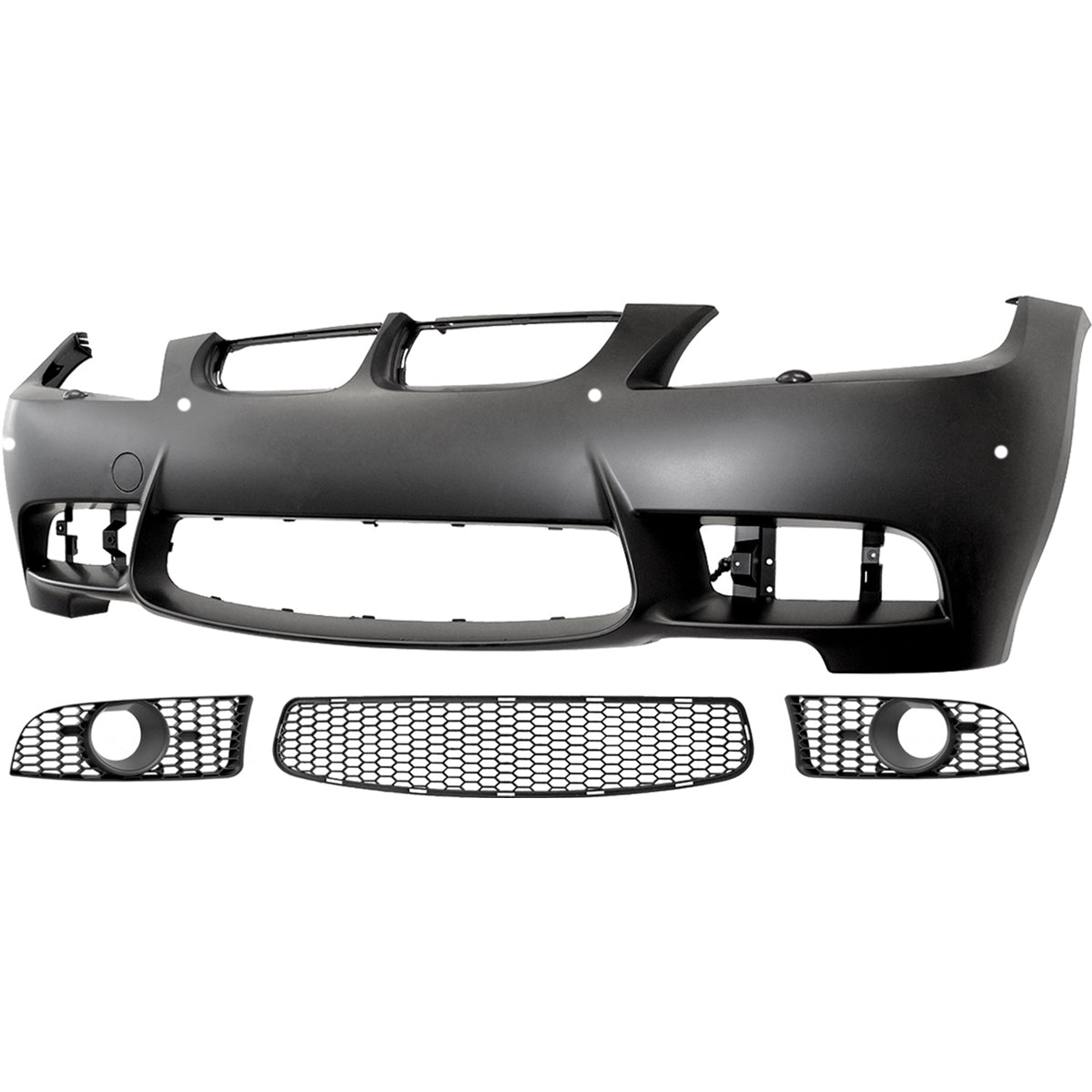Frontstoßstange mit PDC mit SRA passend für BMW 3er E90 E91 2005-2008 – Ansicht 3