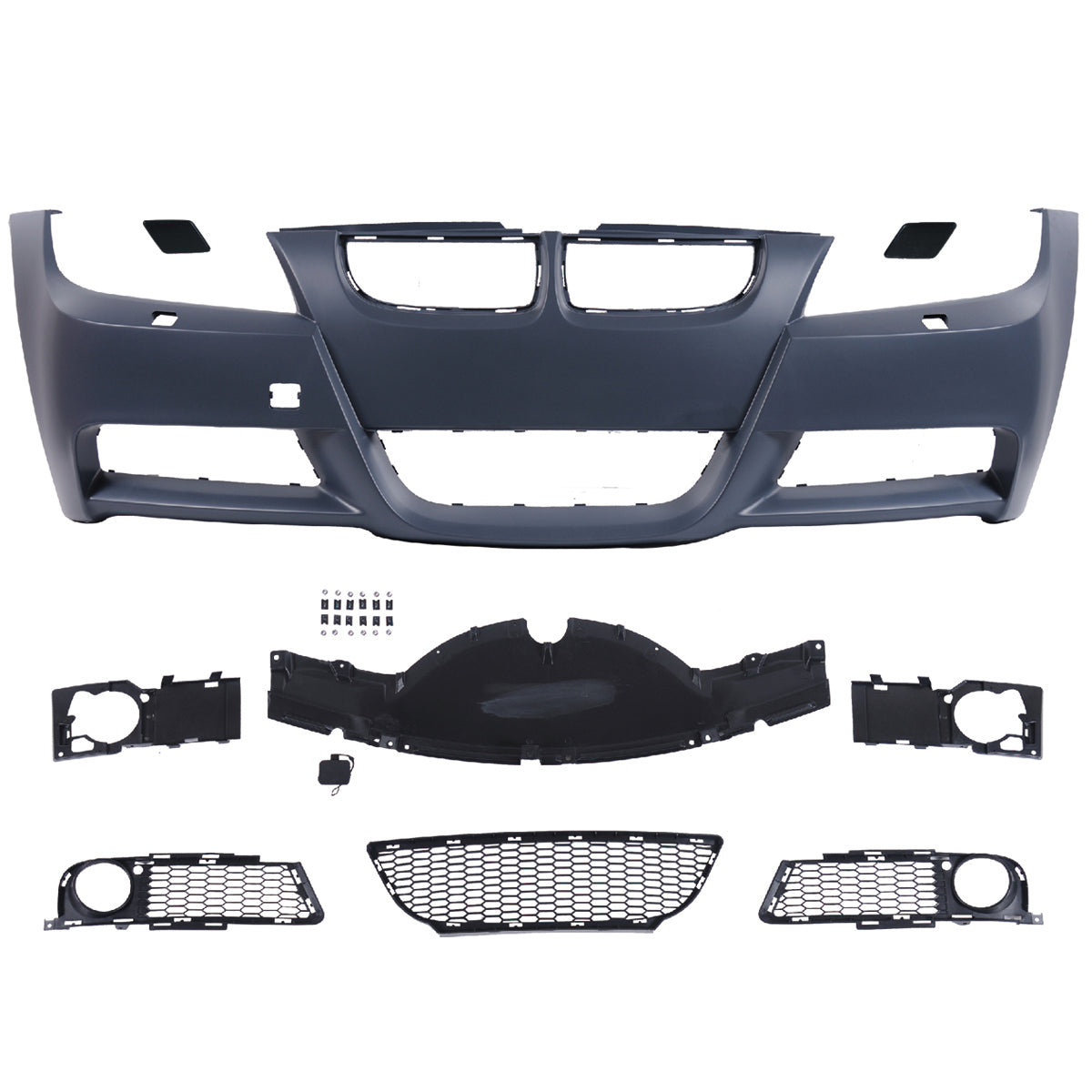 Frontstoßstange passend für BMW 3er E90 E91 Limousine Touring 2005-2008 – Ansicht 2