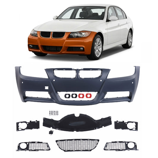 Frontstoßstange Sport mit PDC passend für BMW 3er E90 E91 2005-2008 – Ansicht 1