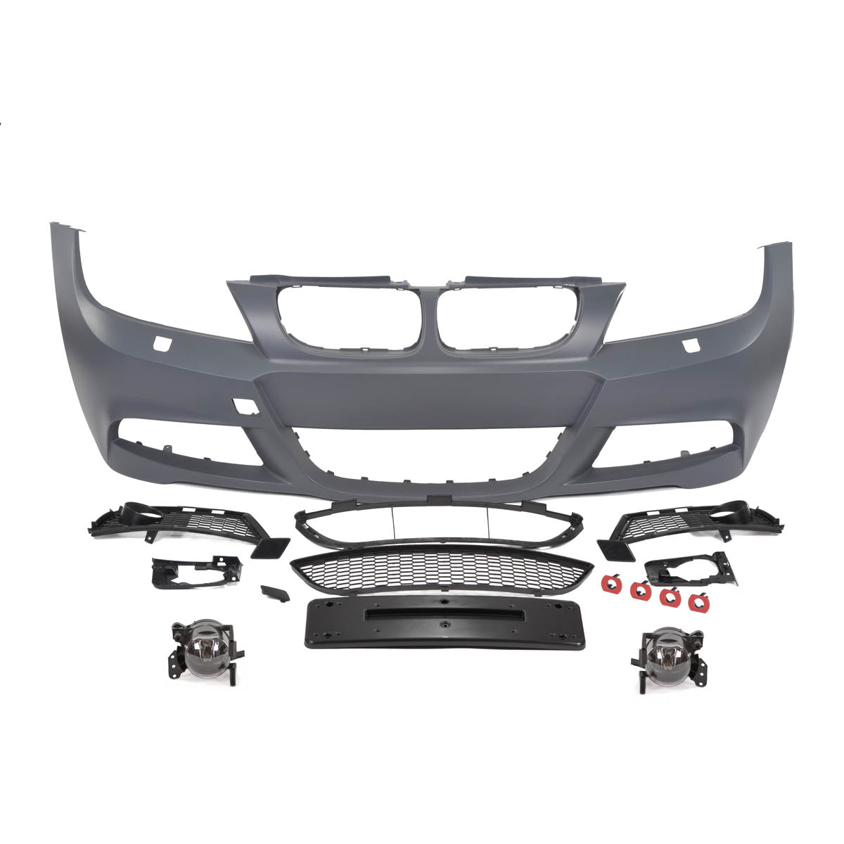 Frontstoßstange mit SRA passend für BMW 3er E90 E91 Facelift 2008-2011 – Ansicht 4