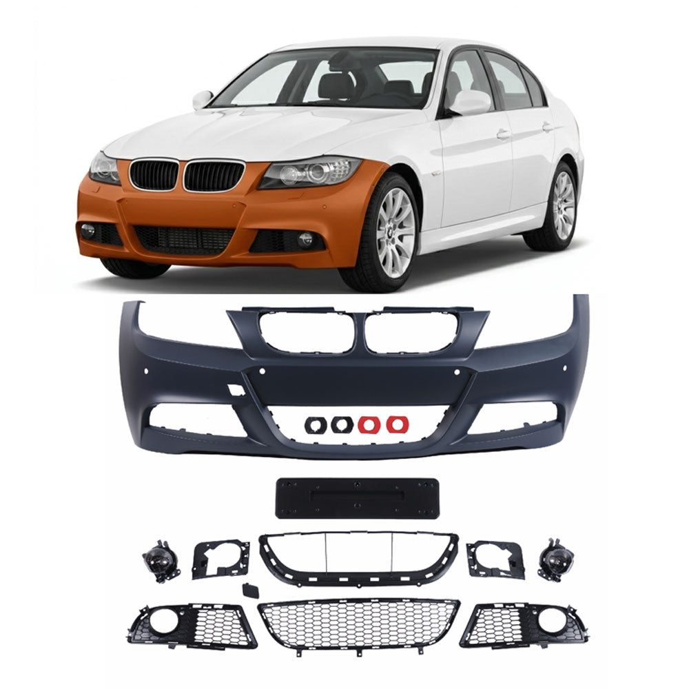 Frontstoßstange Sport mit PDC passend für BMW 3er (E90/E91) 2008-2011 – Ansicht 1