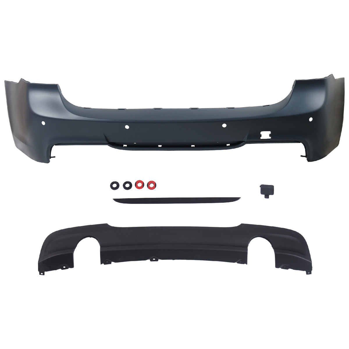 Heckstoßstange M-Tech passend für BMW 3er E91 Touring 2008-2011 – Ansicht 2