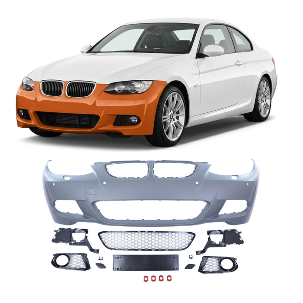 Frontstoßstange M-Tech mit PDC mit SRA passend für BMW 3er E92 E93 2006-2010 – Ansicht 1