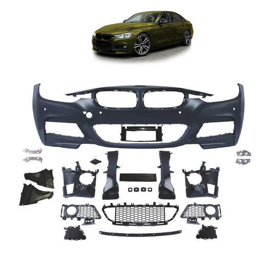 Frontstoßstange Sport mit PDC mit SRA passend für BMW 3er F30 F31 2011-2015 – Ansicht 1
