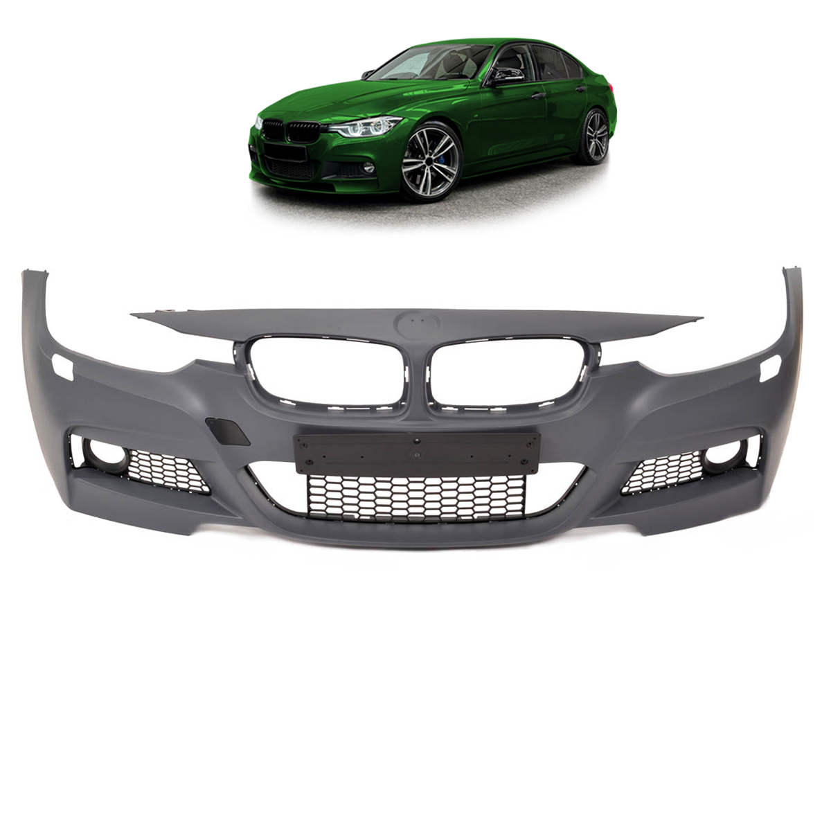Frontstoßstange M-Tech passend für BMW 3er F30 F31 2012-2018 – Ansicht 1