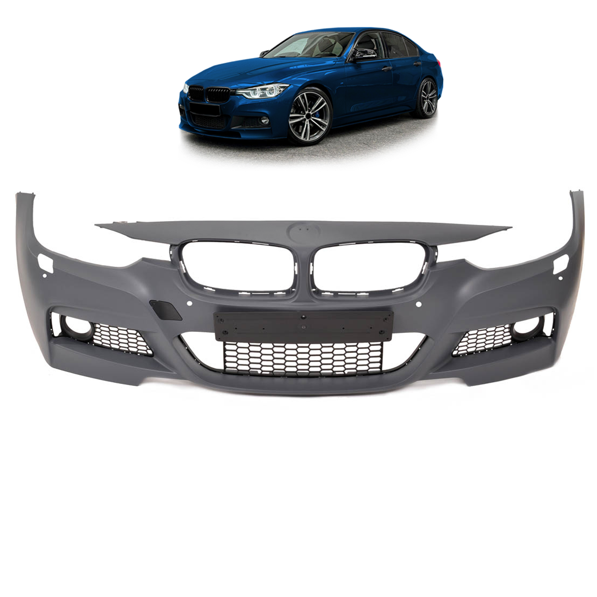 Frontstoßstange M-Tech passend für BMW 3er F30 F31 2011-2018 – Ansicht 1