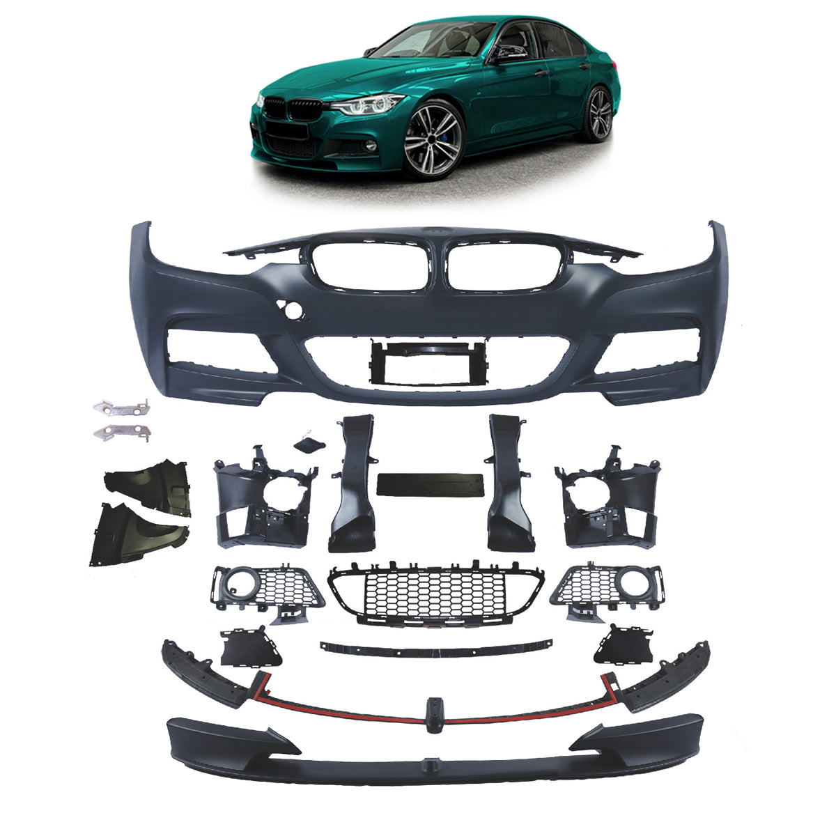 Frontstoßstange Sport passend für 3er (F30/F31) 2011-2015 – Ansicht 1