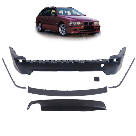 Heckstoßstange M-Tech mit Diffusor passend für BMW 5 E39 Touring 1995-2003 – Ansicht 1