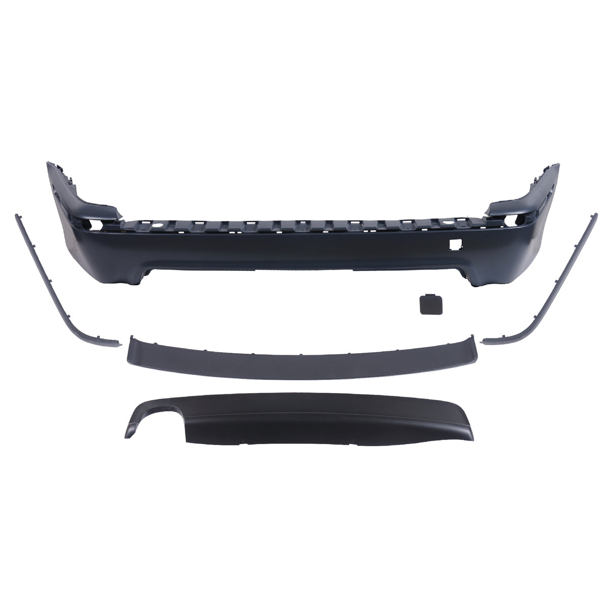 Heckstoßstange M-Tech mit Diffusor passend für BMW 5 E39 Touring 1995-2003 – Ansicht 2