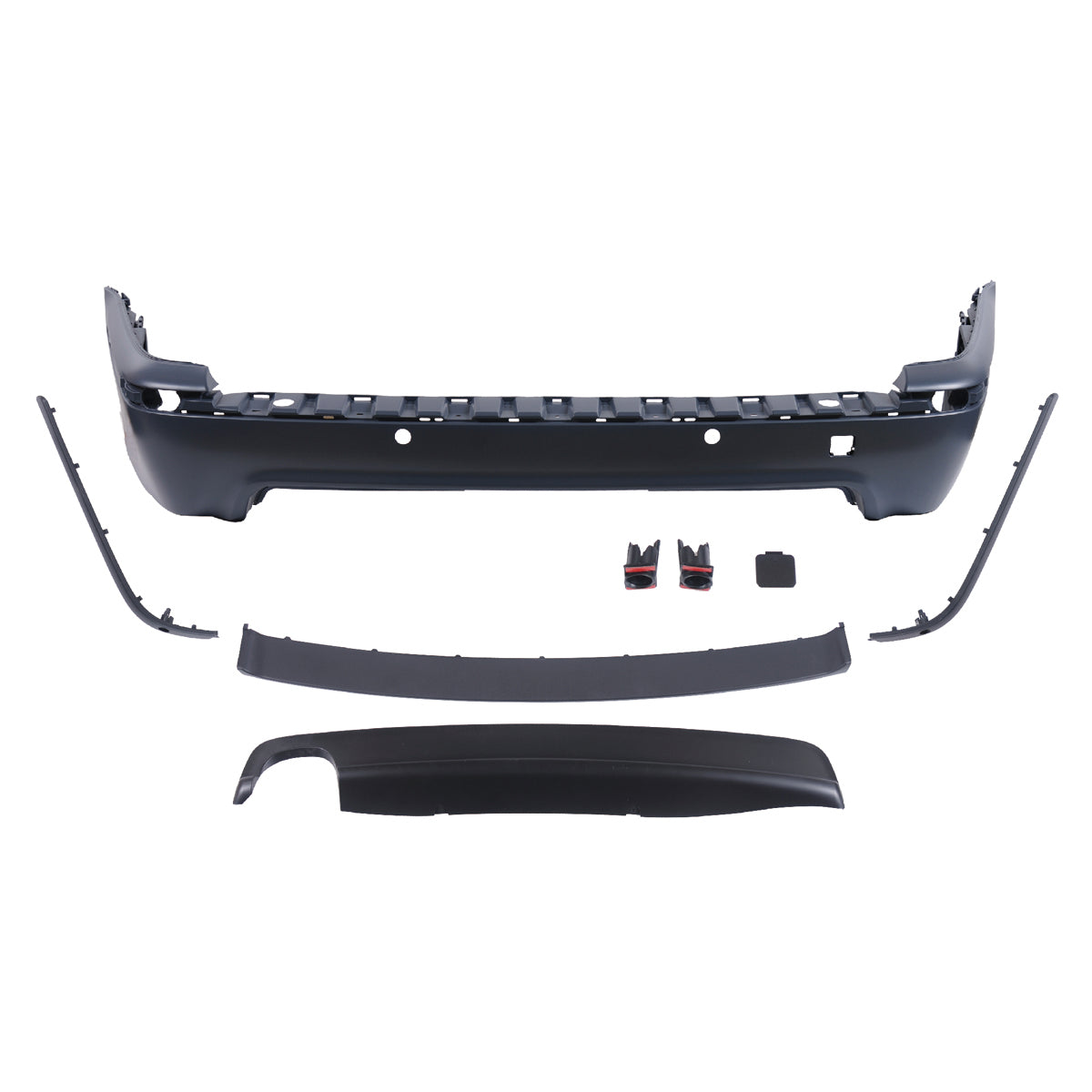 Heckstoßstange M-Tech mit PDC passend für BMW 5er E39 Touring 1995-2003 – Ansicht 2