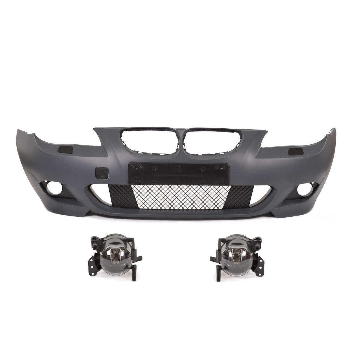 Frontstoßstange mit SRA mit Nebelscheinwerfer-Aufnahme passend für BMW 5er E60 E61 2003-2010 – Ansicht 2