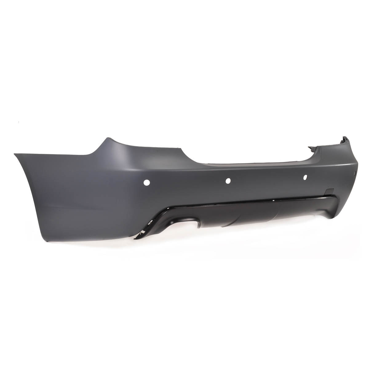 Heckstoßstange M-Tech mit PDC mit Diffusor passend für BMW 5er E60 Limousine 2003-2007 – Ansicht 3