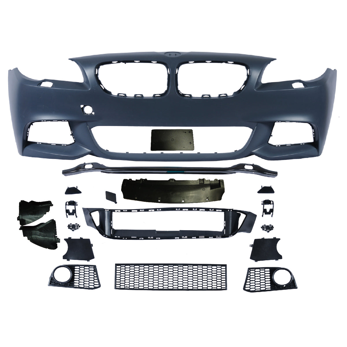 Frontstoßstange Sport mit SRA passend für BMW 5er F10 F11 2010-2013 – Ansicht 2