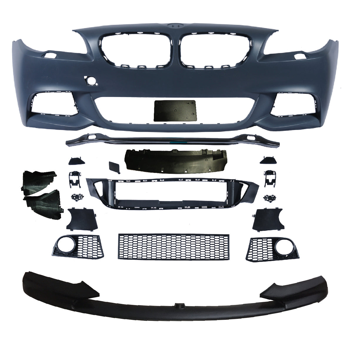 Frontstoßstange Sport mit SRA passend für BMW 5er F10 F11 2010-2013 – Ansicht 2