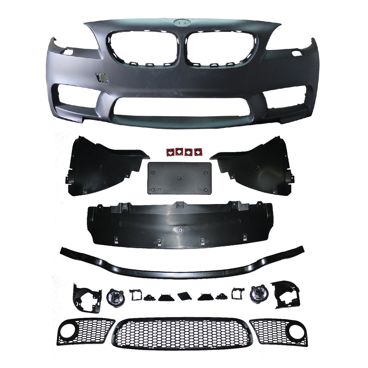 Frontstoßstange Sport mit SRA passend für BMW 5er F10 F11 2010-2013 – Ansicht 2