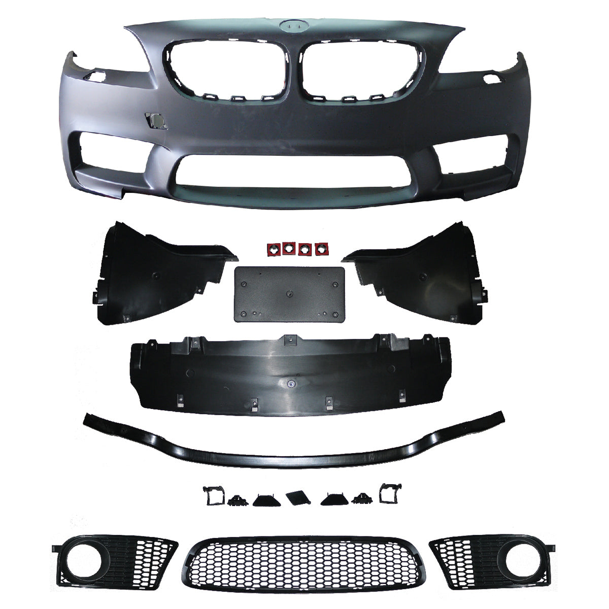 Frontstoßstange Sport mit SRA passend für BMW 5er F10 F11 2013-2017 – Ansicht 2