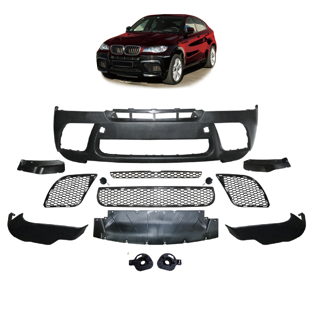 Frontstoßstange Sport passend für BMW X6 (E71, E72) 2007-2014 – Ansicht 1