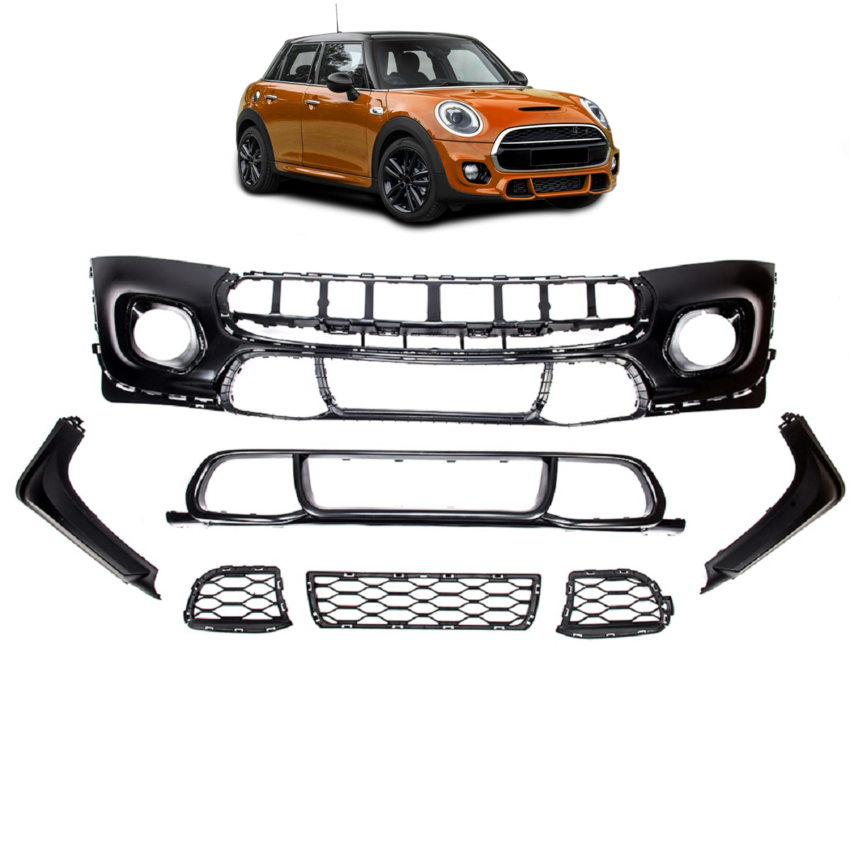 Frontstoßstange passend für MINI F55 F56 F57 2013-2021 – Ansicht 1