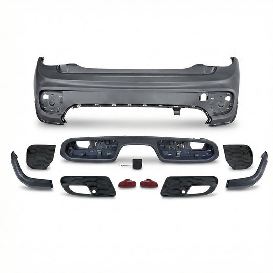 Heckstoßstange Sport mit PDC passend für MINI Schrägheck (F55) 2013-2020 – Ansicht 1