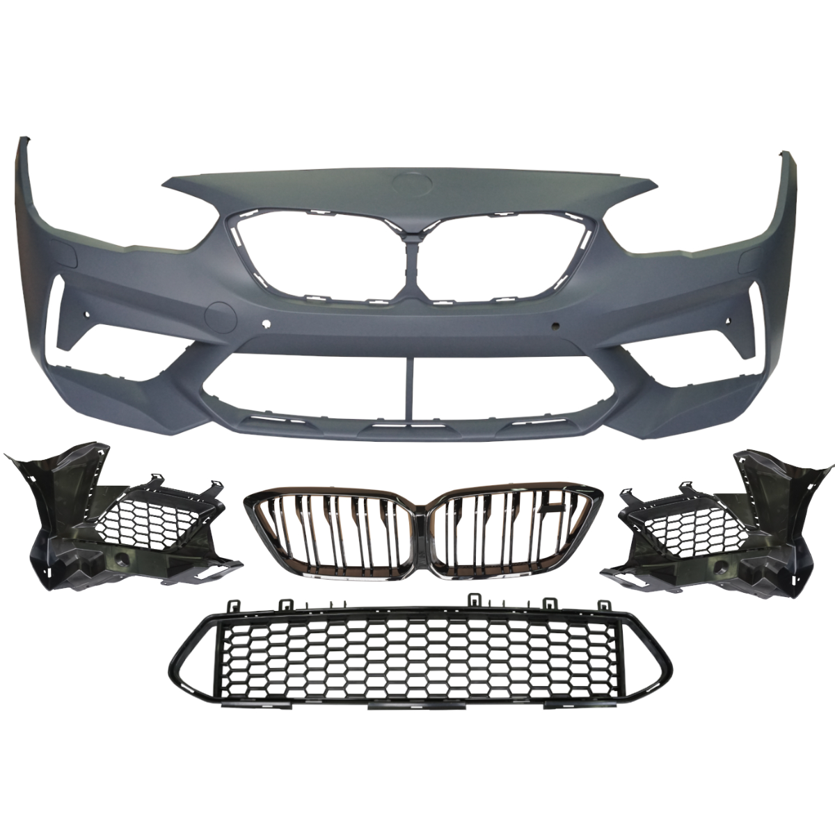 Frontstoßstange mit PDC mit SRA passend für BMW 1er F20 F21 2015-2019 – Ansicht 2