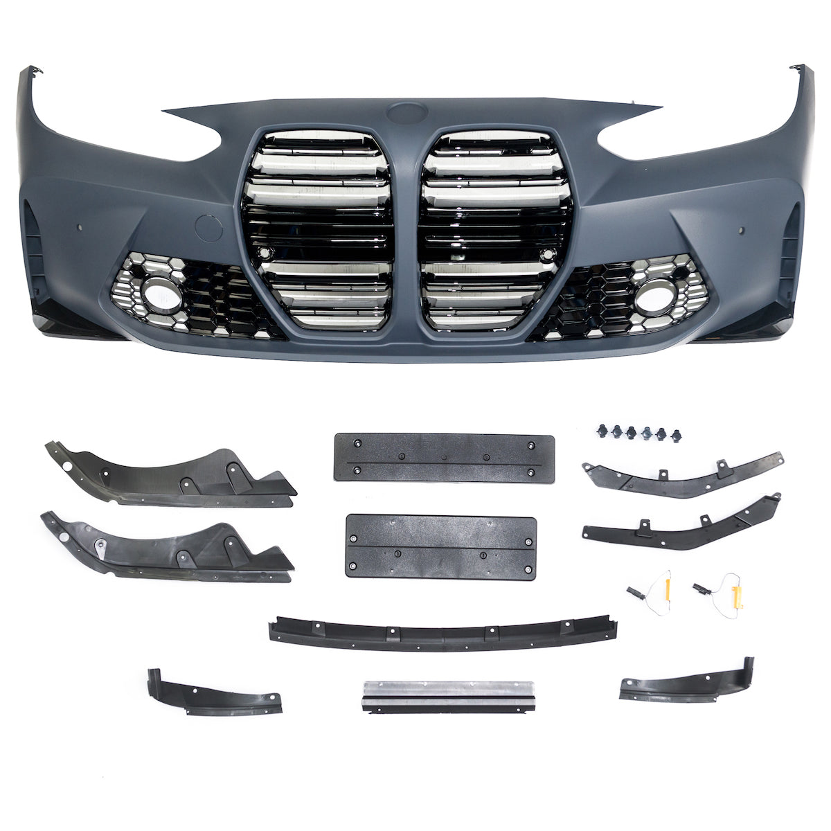 Frontstoßstange mit PDC mit SRA passend für BMW 4 Series G22 G23 2020- – Ansicht 2