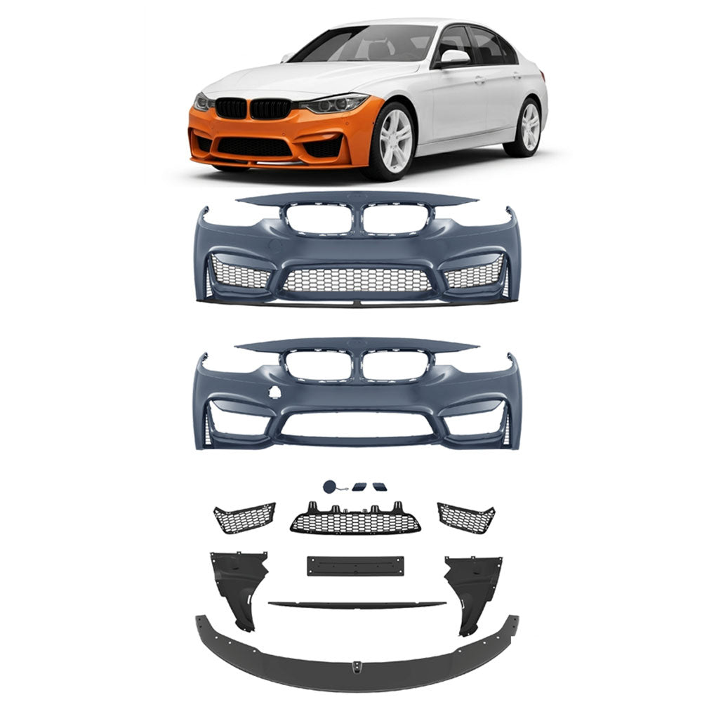 Frontstoßstange mit PDC mit SRA passend für BMW 3er F30 F31 2012-2018 – Ansicht 1