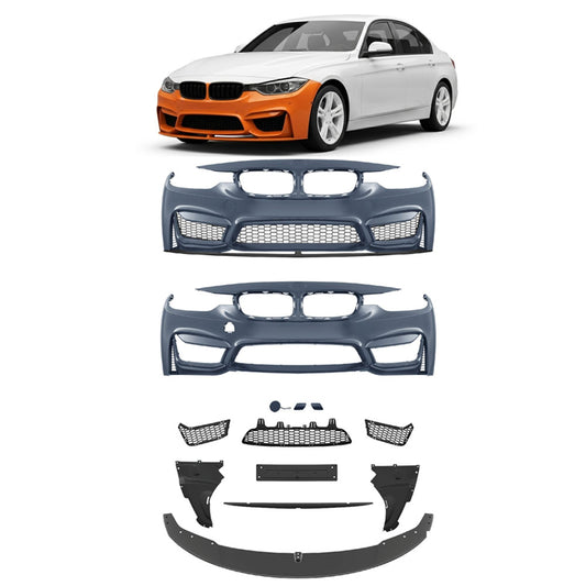 Frontstoßstange mit PDC mit SRA passend für BMW 3er F30 F31 2012-2018 – Ansicht 1